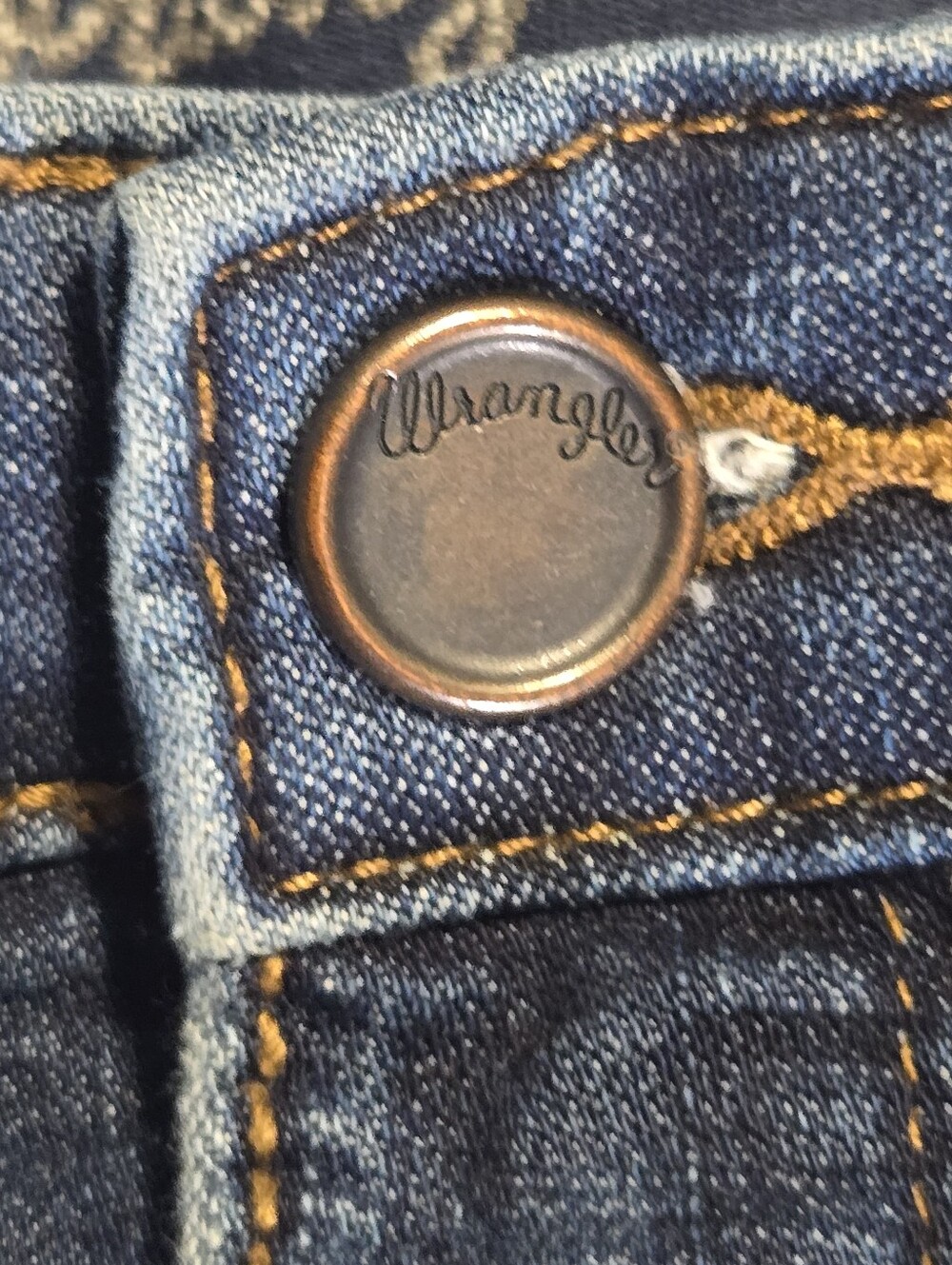 Wrangler Womens Dark Wash No Gap Willow Ultimate Riding Bootcut Jeans Size 7 - Picture 9 of 12